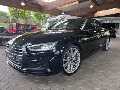 Używany Audi A5 Cabriolet S-line plus 286 KM (210 kW) 2018 Czarny Kabriolet