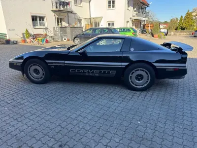 Gebraucht Chevrolet Corvette C4 245 PS (180 kW) 1984 Schwarz Coupé