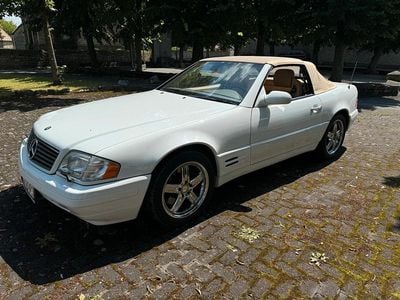 Gebraucht Mercedes SL500 320 PS (235 kW) 2000 Weiß Cabrio