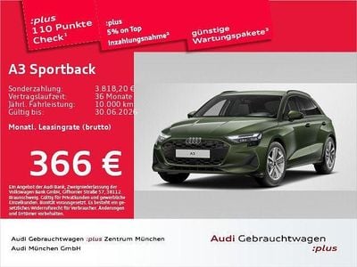 Usata Audi A3 Sport 204 CV (150 kW) 2025 Verde Berlina