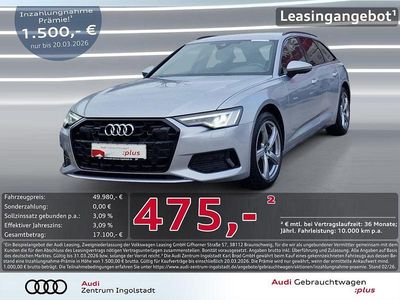 Gebraucht Audi A6 Advanced 245 PS (180 kW) 2025 Silber metallic Kombi