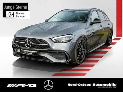 Brugt Mercedes C220 AMG 2024 Grå