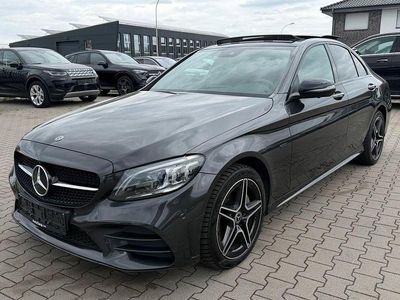 Usata Mercedes C300e AMG line 306 CV (225 kW) 2021 Grigio Berlina