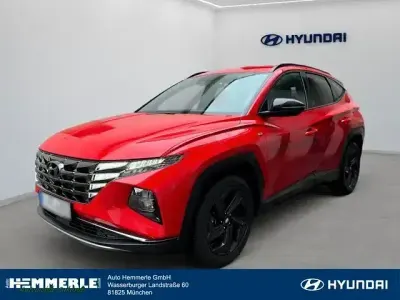 Gebraucht Hyundai Tucson Blackline 179 PS (131 kW) 2023 Rot SUV