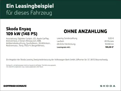 Usata Skoda Enyaq iV Loft 108 kW (148 CV) 2023 Blu SUV