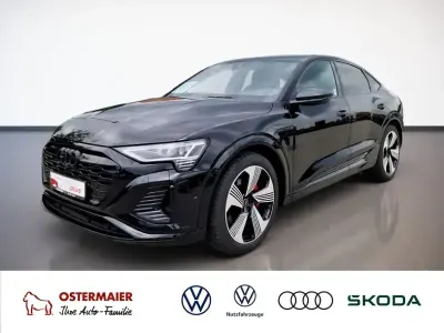 Gebraucht Audi Q8 e-tron S-Line 300 kW (408 PS) 2023 Mythosschwarz SUV