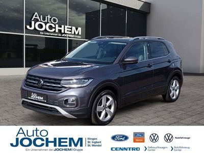 gebraucht VW T-Cross - Style+DSG+AHK+Navi+LED+Kamera+Light Assist+ACC