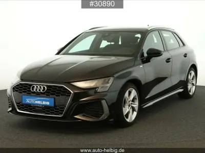Brugt Audi A3 S-Line 150 HK (110 kW) 2022 Sort Sedan