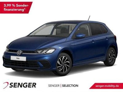 Blau Gebraucht 2022 VW Polo Life Kleinwagen | 15.990 € (Fairer Preis)