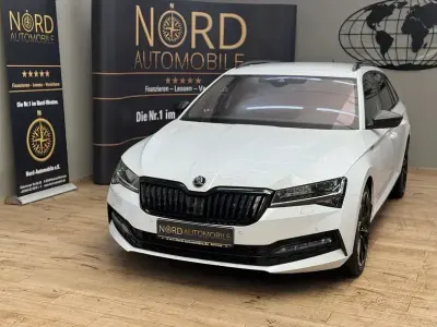 Occasion Skoda Superb SportLine 190 ch (139 kW) 2022 Blanc Break