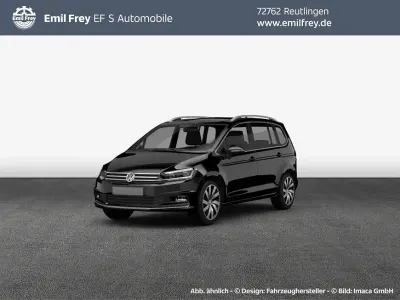 Gebraucht VW Touran Comfortline 150 PS (110 kW) 2022 Deep black perleffekt Van / Kleinbus