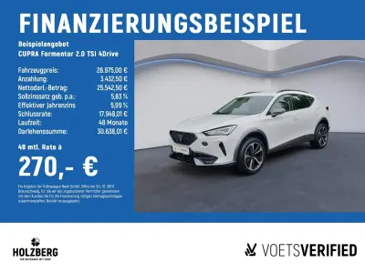 Gebraucht Cupra Formentor Basis 190 PS (139 kW) 2024 Weiß SUV