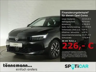 Nowe Opel Corsa Edition 110 KM (80 kW) 2025 Czarny Hatchback