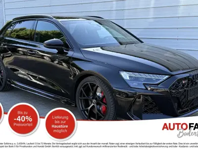 Nowe Audi RS3 Sportback Ambiente 400 KM (294 kW) 2026 Czarny Hatchback