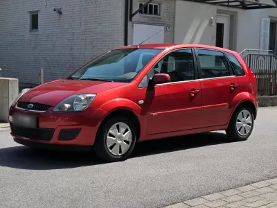 Gebraucht Ford Fiesta 100 PS (73 kW) 2007 Orange Kleinwagen