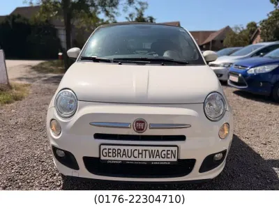Gebraucht Fiat 500C Lounge 69 PS (50 kW) 2014 Weiß Cabrio