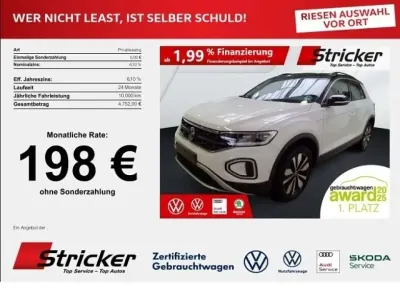 Gebraucht VW T-Roc Goal 150 PS (110 kW) 2025 Pure white SUV