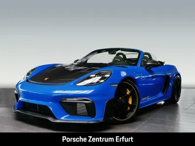 Neu Porsche 718 Spyder 500 PS (367 kW) 2026 Blau Cabrio