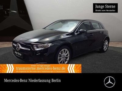 Nachtschwarz Gebraucht 2021 Mercedes A250 Progressive Limousine | 21.490 € (Guter Preis)