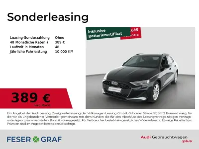 Gebraucht Audi A3 Sportback e-tron Advanced Plus 204 PS (150 kW) 2025 Mythosschwarz metallic Kleinwagen