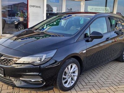 Gebraucht Opel Astra Edition 122 PS (89 kW) 2021 Schwarz Kombi