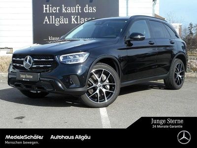 Gebraucht Mercedes GLC300e Night 194 PS (142 kW) 2022 Unilack schwarz SUV