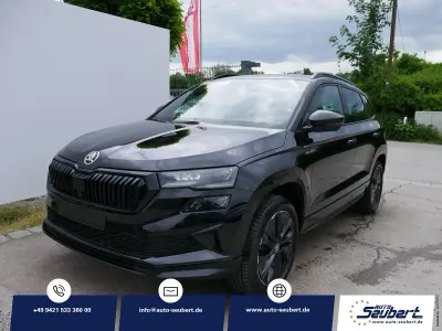 Neu Skoda Karoq SportLine 190 PS (139 kW) 2026 Blackmagic perleffekt SUV