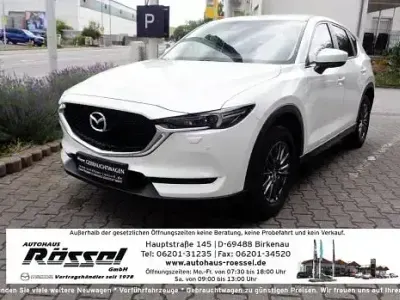 Gebraucht Mazda CX-5 Exclusive-Line 160 PS (117 kW) 2018 Weiß SUV