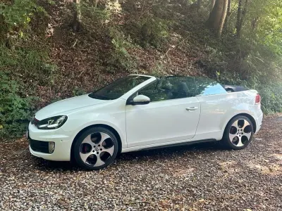 Gebraucht VW Golf Cabriolet GTI 211 PS (155 kW) 2012 Weiß Cabrio