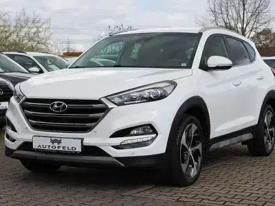 Gebraucht Hyundai Tucson 177 PS (130 kW) 2017 Weiß SUV