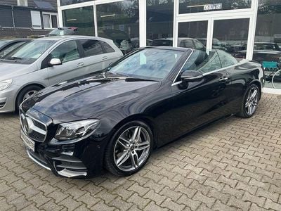 Usata Mercedes E300 AMG line 245 CV (180 kW) 2019 Nero Cabrio