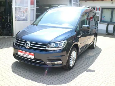 Gebraucht VW Caddy Highline 150 PS (110 kW) 2016 Blau Van / Kleinbus