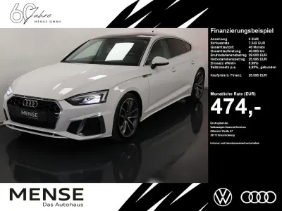 Używany Audi A5 Sportback S-Line 204 KM (150 kW) 2022 Biały Hatchback