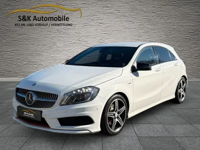 Brugt Mercedes A250 AMG 211 HK (155 kW) 2013 Hvid Sedan