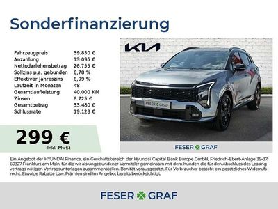 Nuova Kia Sportage GT-Line 179 CV (131 kW) 2025 Nero SUV