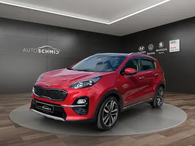 Gebraucht Kia Sportage Platinum Edition 185 PS (136 kW) 2019 Rot SUV