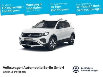 Gebraucht VW T-Cross Goal 116 PS (85 kW) 2025 Weiß SUV