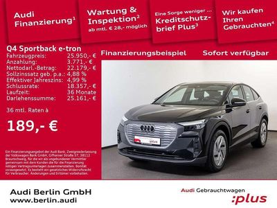 Audi Q4 Sportback e-tron
