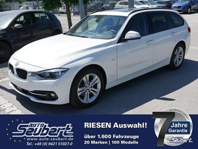 gebraucht BMW 320 d DPF Touring SPORT LINE * STEPTRONIC * AHK * PANORAMA-DACH * HEAD-UP-DISPLAY * NAVI * LED