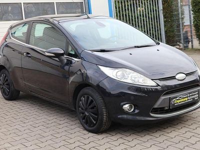 Gebraucht Ford Fiesta Titanium 90 PS (66 kW) 2009 Schwarz Kleinwagen