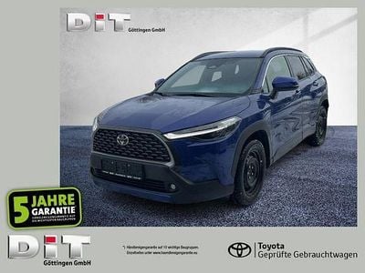 Gebraucht Toyota Corolla Cross Basis 140 PS (102 kW) 2025 Nachtblau mica metallic SUV