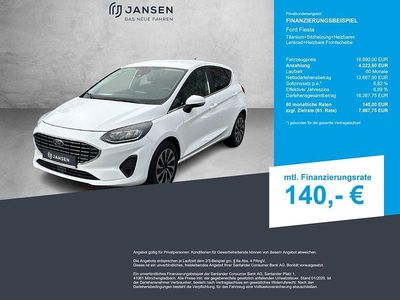 Usata Ford Fiesta Titanium 101 CV (74 kW) 2023 Bianco Utilitaria