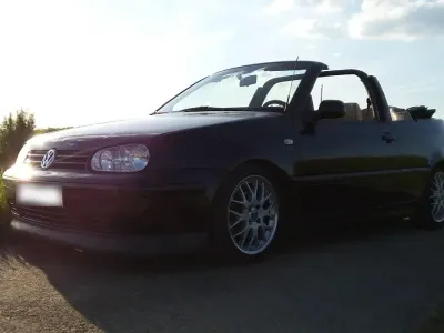 Gebraucht VW Golf Cabriolet Classicline 116 PS (85 kW) 2001 Schwarz Cabrio
