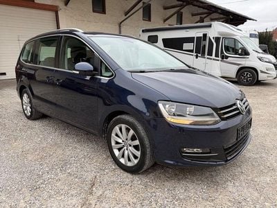 Usata VW Sharan Highline 150 CV (110 kW) 2016 Blu Monovolume