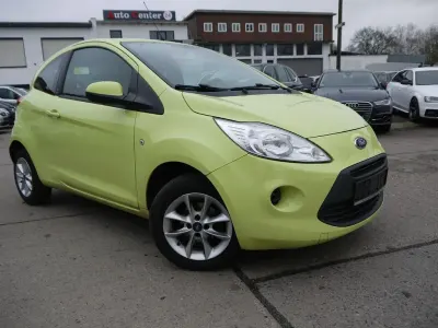 Gebraucht Ford Ka Champions Edition 69 PS (50 kW) 2013 Gelb Kleinwagen