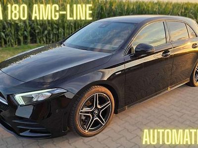 Gebraucht Mercedes A180 AMG line 136 PS (100 kW) 2021 Nachtschwarz Limousine