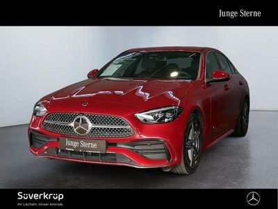 Gebraucht Mercedes C300e AMG 313 PS (230 kW) 2024 Rot manufaktur lack manufaktur patagonie Limousine