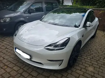 Gebraucht Tesla Model 3 Performance 377 kW (513 PS) 2021 Weiß Limousine