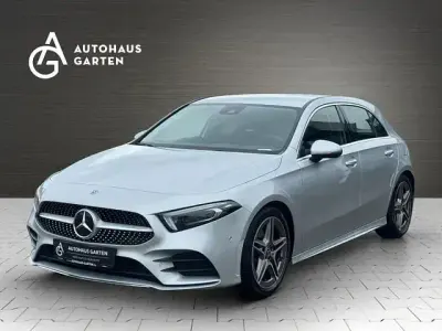 Używany Mercedes A200 AMG line 163 KM (119 kW) 2019 Srebrny Sedan/Limuzyna