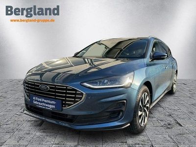 Gebraucht Ford Focus Titanium X 125 PS (91 kW) 2024 Chromablau metallic blau Limousine
